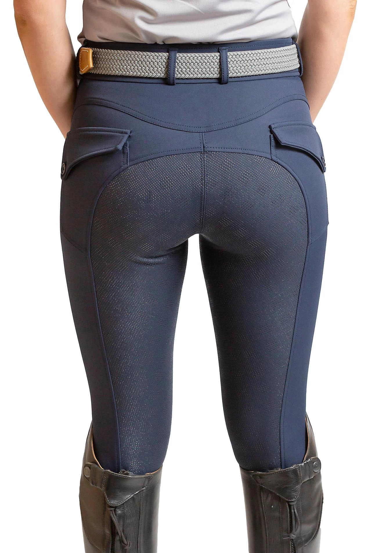 SALE: Navy Lauren Breech By QJ Riding Wear - Image 5