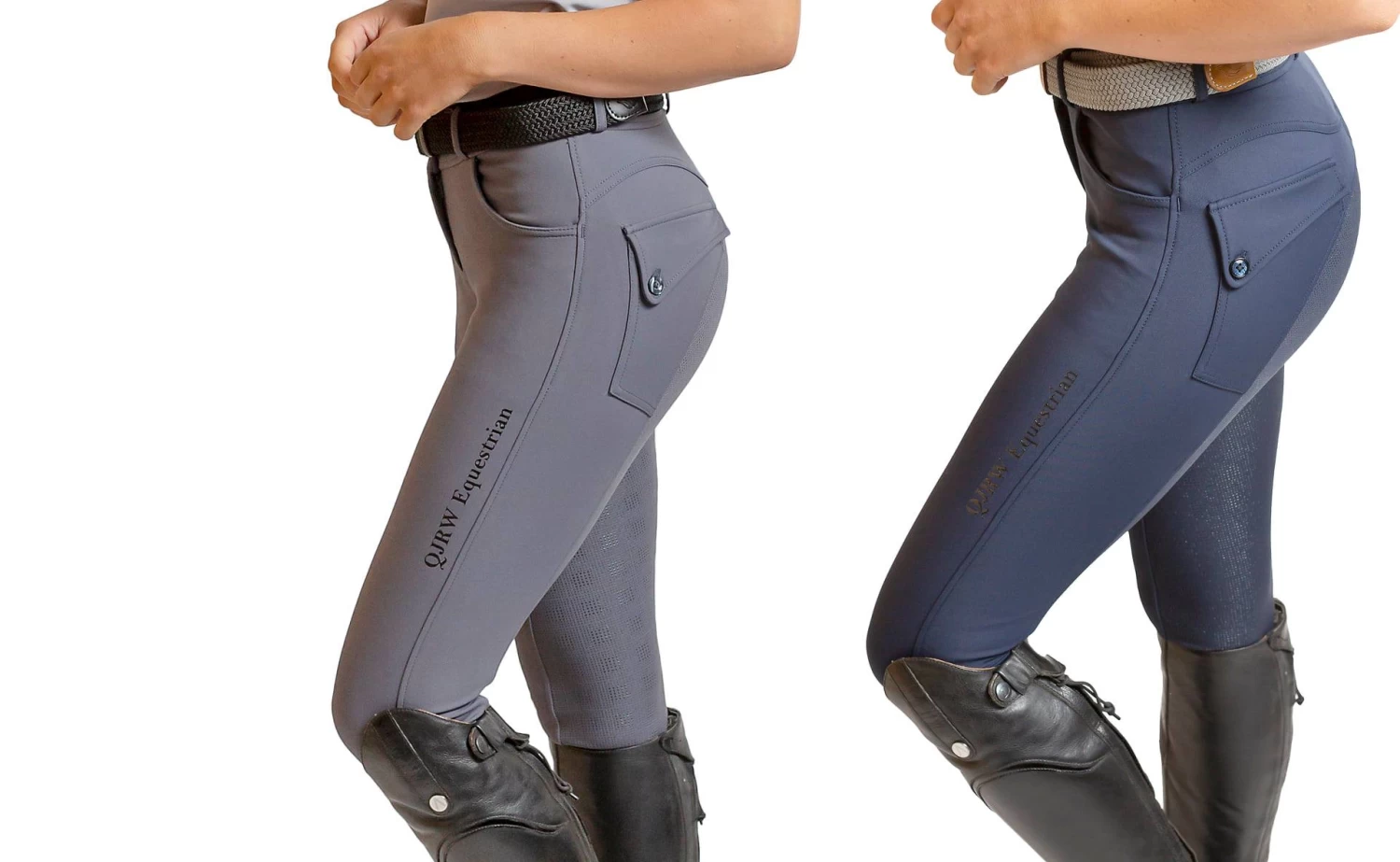 SALE: Navy Lauren Breech By QJ Riding Wear - Image 8