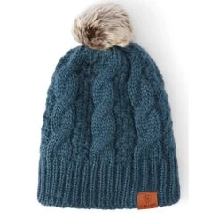 Ariat Unisex Cable Knit Beanie In Eurasian Teal - High-Quality Ecommerce Product
