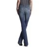 Ariat Real Mid Rise Boot Cut Ladies Entwined Marine Jeans - Exceptional Quality For Fashionable Women