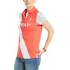Zz Ariat Polo Taryn Short Sleeve S21 Cayenne Ladies