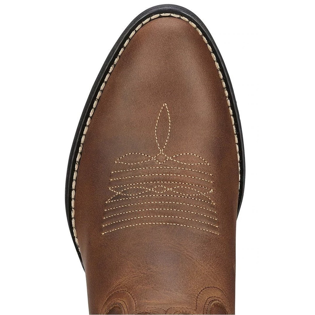 Western Boots Ariat Heritage Distressed Brown Ladies - Image 4