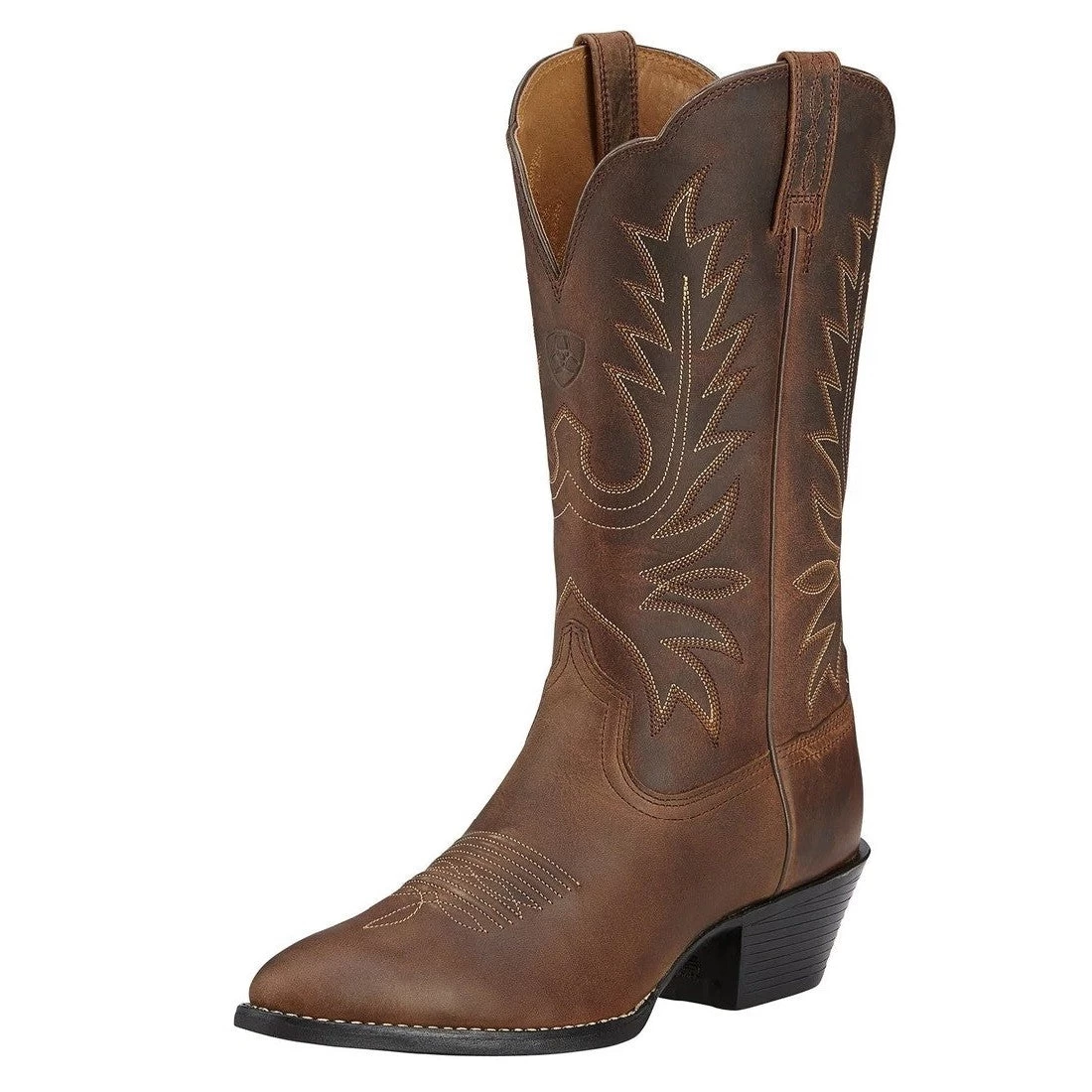 Western Boots Ariat Heritage Distressed Brown Ladies