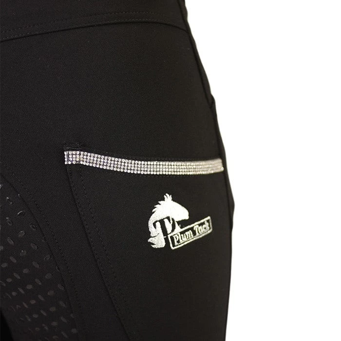 Black Bamboo Breaches With Phone Pocket And Some BLING - Image 3