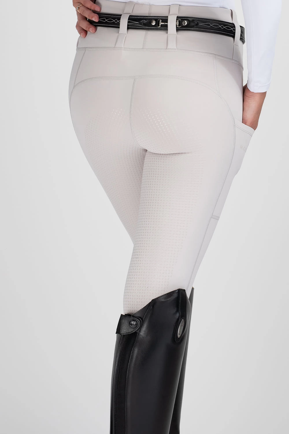 Mochara Full Seat Pull On Breeches - Image 7