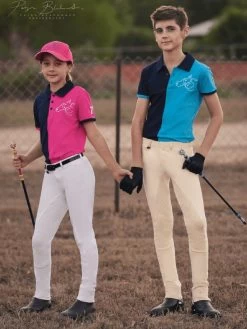 Jodhpurs Peter Williams Gel Seat Pull On Beige Childs