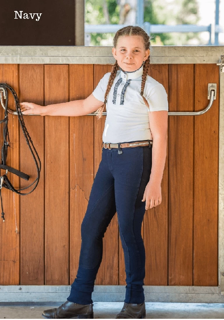 Jodhpurs Peter Williams Sticker Navy Childs