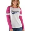Tee Shirt Wrangler Emin Long Sleeve Raglan Sp22 White & Berry Ladies