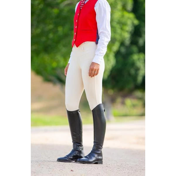 BARE Equestrian Competition Wear - VANILLA CREME Competition Tights - Image 2