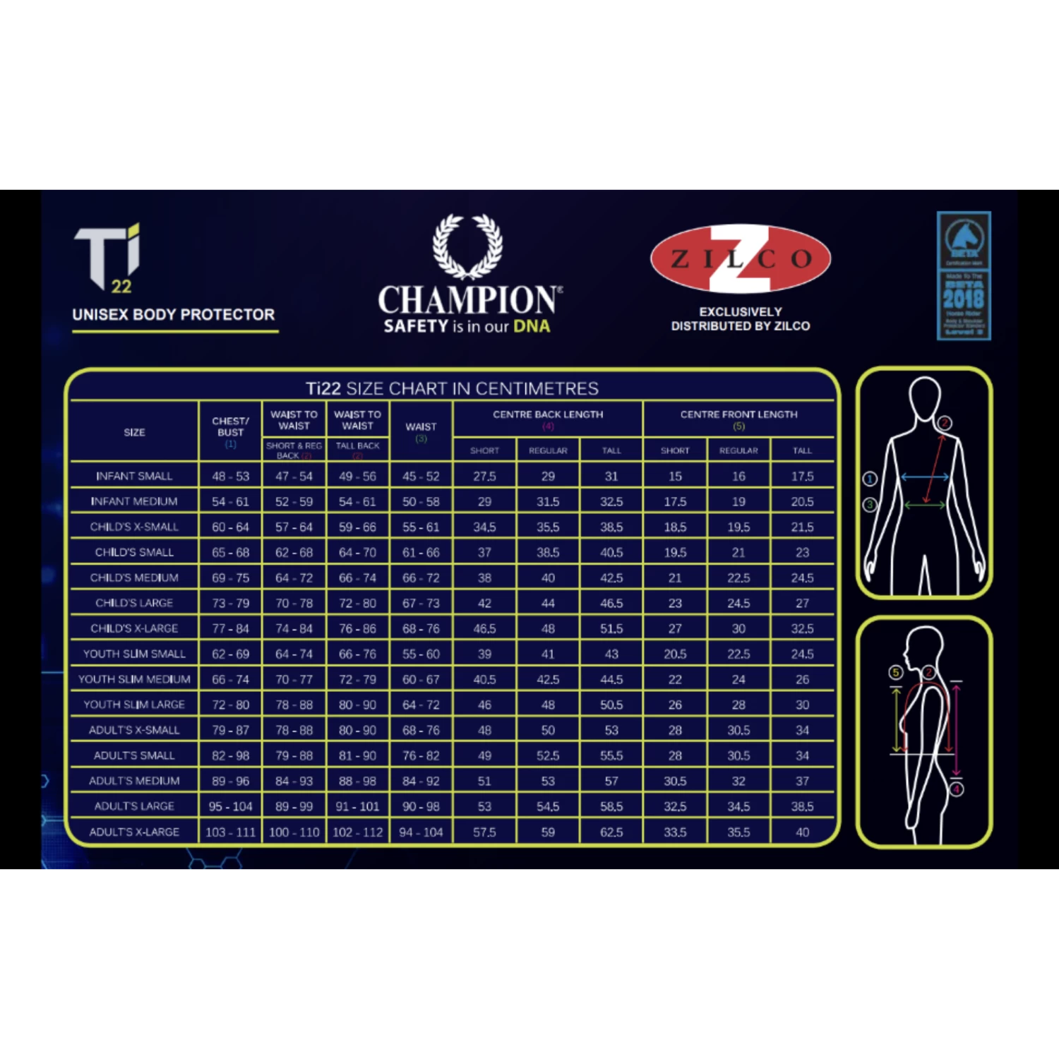 Champion Ti22 Adults Safety Vest - Image 3