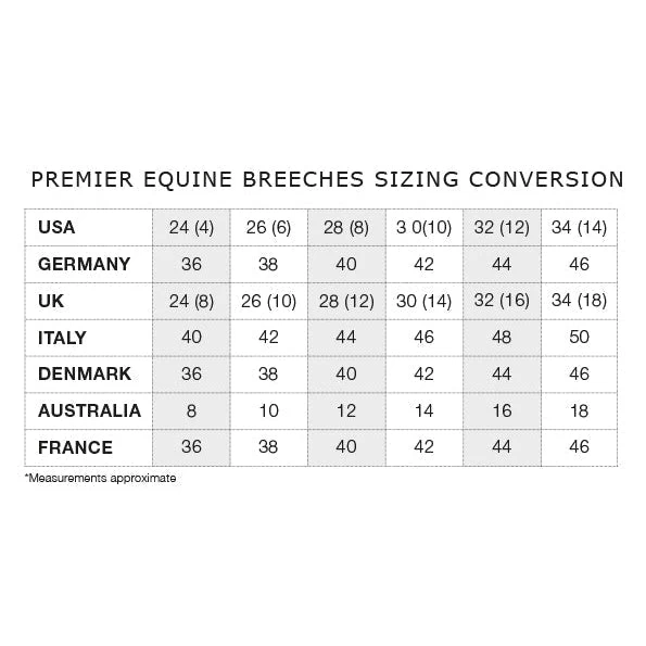 Denim Premier Equine Gina Ladies Full Seat Breeches - Image 7