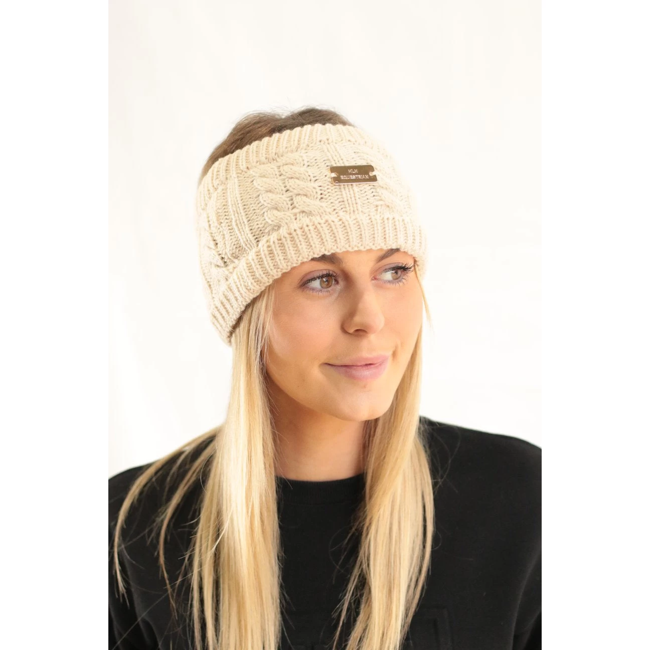 HLH Equestrian Apparel Luxe Winter Headband - Image 3